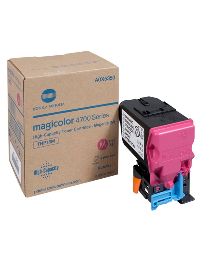 TONER MAGENTA BIZHUB TNP-18 MAGICOLOR 4750