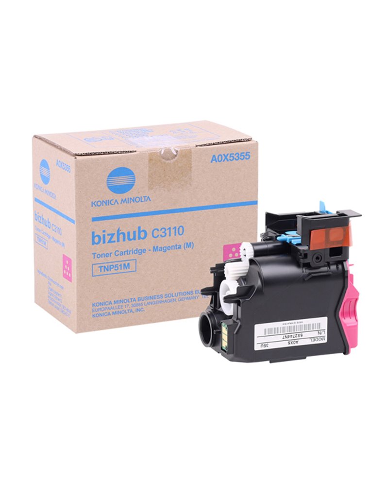 TONER MAGENTA TNP-51M PER BIZHUB C3110 (5.000 PAGINE)