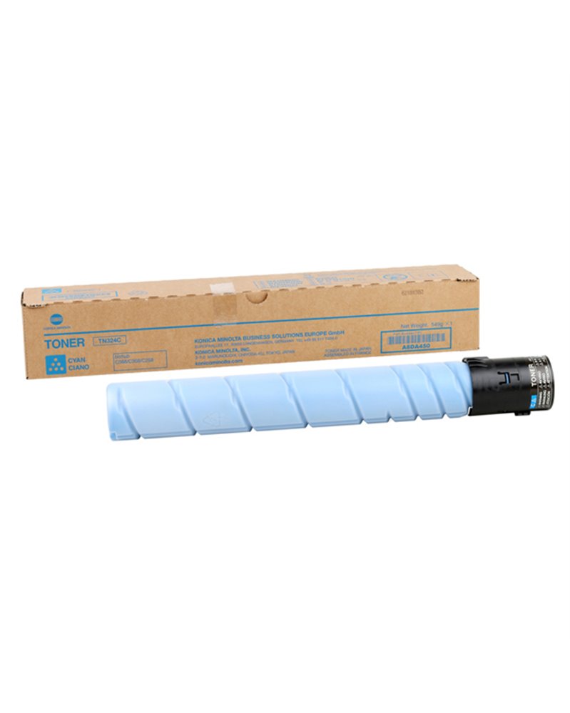 TONER CIANO PER BIZHUB C258 / C308 / C368 TN-324C