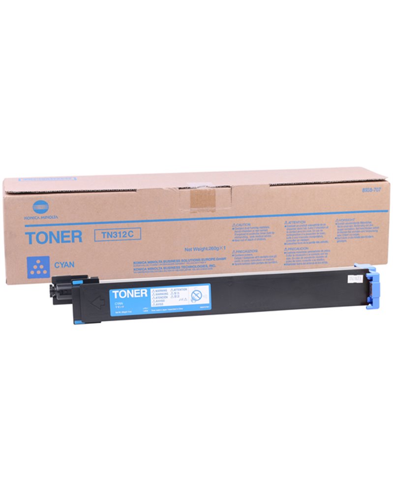 TONER CIANO BIZHUB TN312C C300/352/P