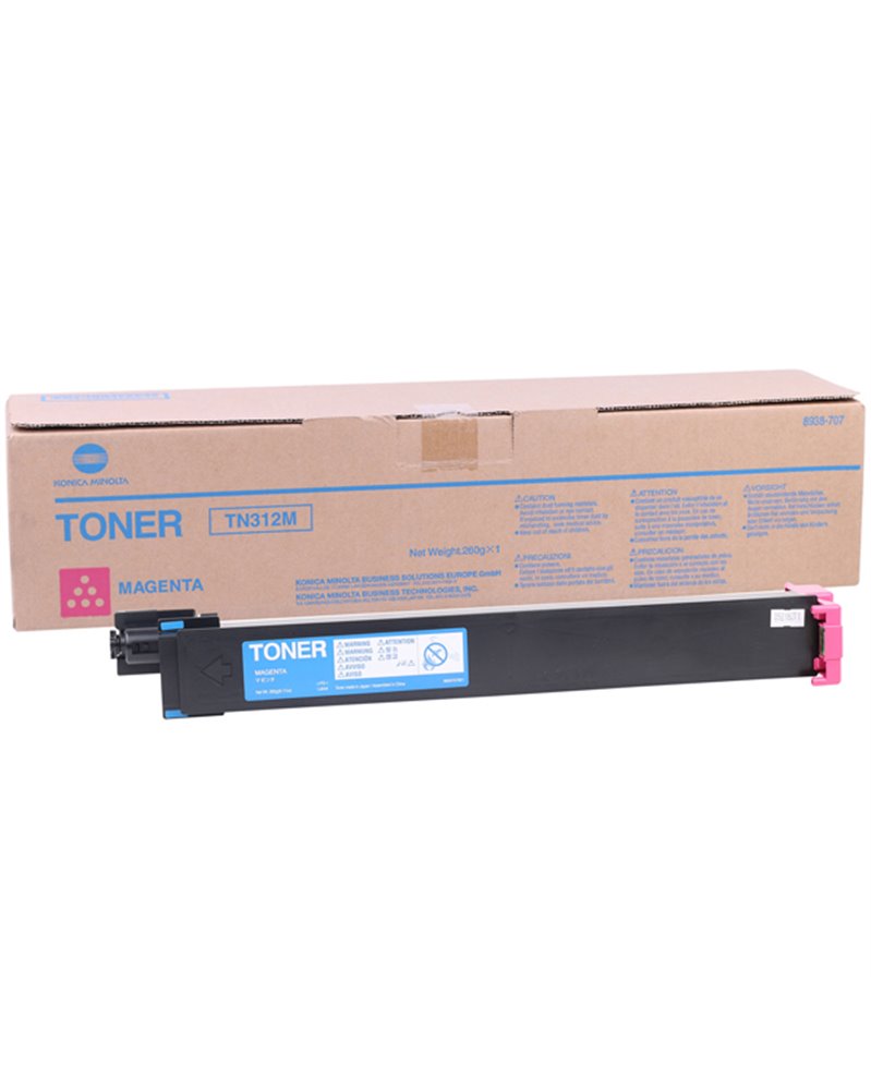 TONER MAGENTA BIZHUB TN312M C300/352/P