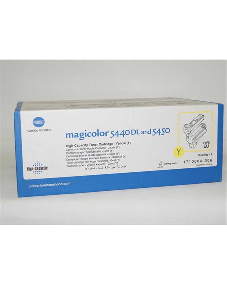 TONER GIALLO MAGICOLOR 5440DL 5450 ALTA CAPACITA'