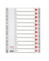 Separatore in PPL grigio numerico 1-12 A4 22,5x29,7cm ESSELTE