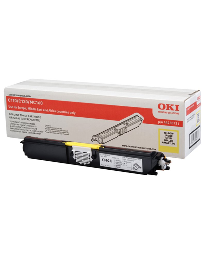 TONER GIALLO C110 C130N ALTA CAPACITA'