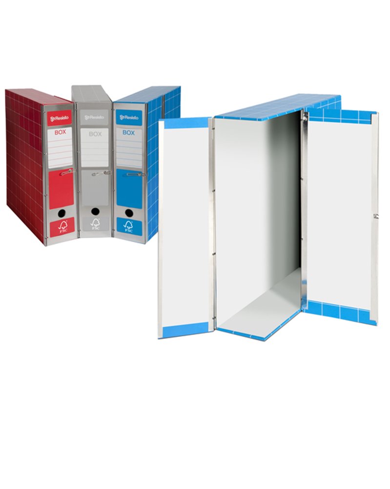 SCATOLA ARCHIVIO BOX1 BLU 37,5X29,5X9CM SCATOLA ARCHIVIO BOX1 BLU 37,5X29,5X9CM