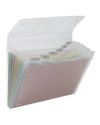CARTELLA A 6 TASCHE 22X30CM TRASPARENTE ICE REXEL