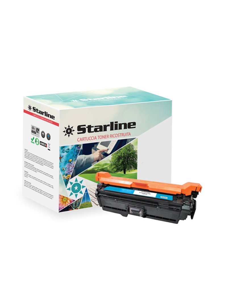 TONER RIC. X HP LASER JET CIANO CP3525serie CM3530serie