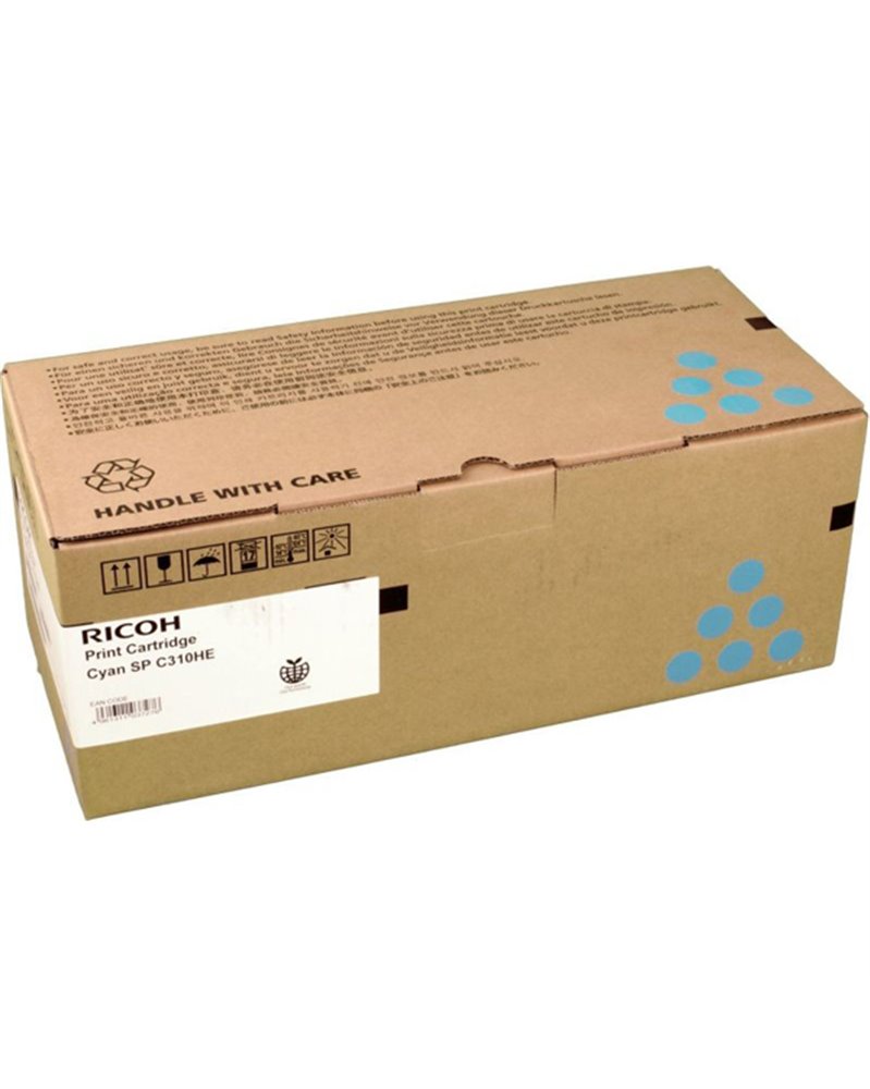 TONER CIANO SPC 231N 232DN 231SF 232SF 311N 312DN LUNGA DURATA 407637