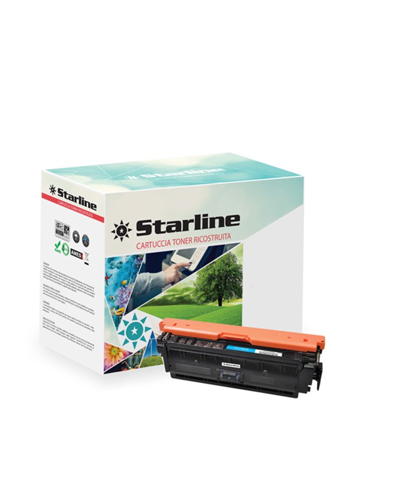 TONER RIC CIANO PER HP LASER JET SERIE M553 (508X) ALTA CAPACITA