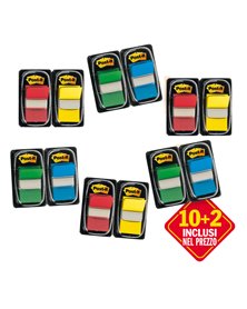 PROMO PACK 10+2 Post-itÂ® INDEX 680 COLORI ASS.