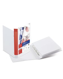 Raccoglitore STELVIO TI 25 4D A3 30x42cm libro bianco personalizzabile SEI ROTA