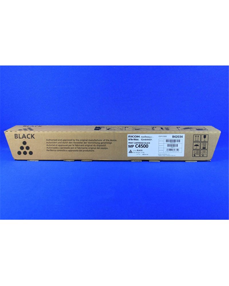 TONER NERO AFICIO MPC3500/C4500 TYPE MPC4500E 842034