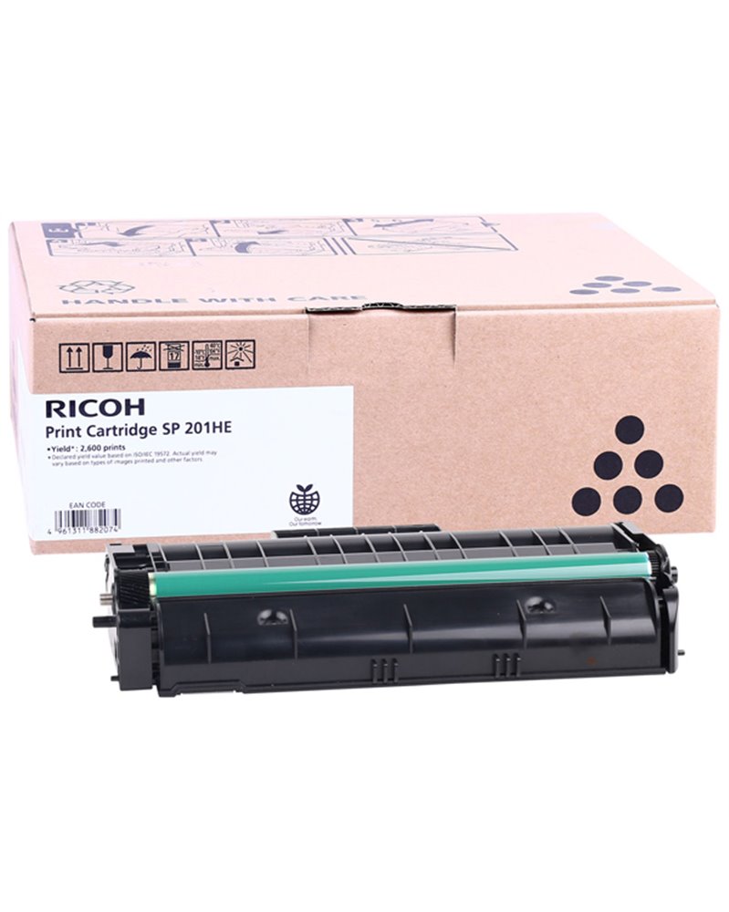 TONER NERO SP201N - SP204SN - SP204SFN 407254 TYPE SP201HE ALTA CAPACITA' 4072