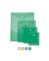 BUSTA CON BOTTONE A5-VERT. 18x25cm COLORI ASSORTITI LEBEZ