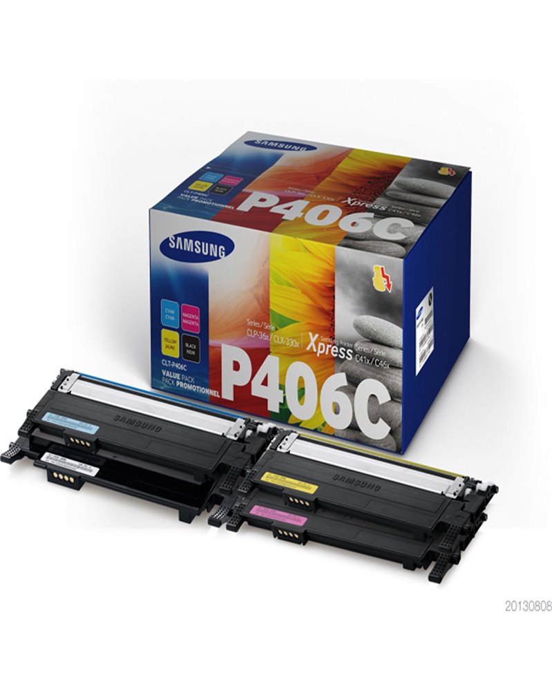 Hp/Samsung Toner CYMK CL-P406C 4-pk