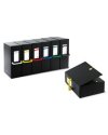 Scatola archivio Big Next 160 nero/rosso 25x35cm dorso 16cm