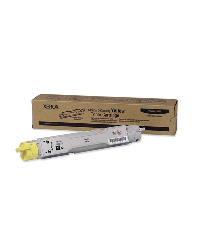 CARTUCCIA TONER GIALLO CAPACITA' STANDARD PHASER 6360