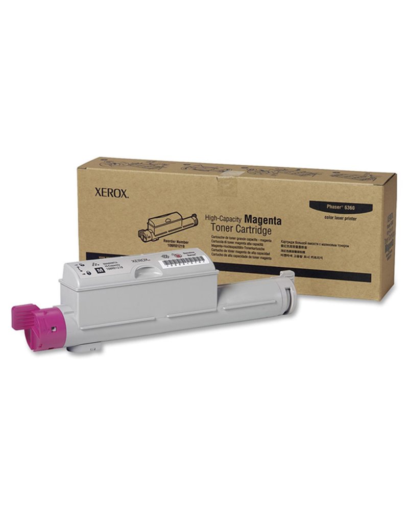 CARTUCCIA TONER MAGENTA ALTA CAPACITA' PHASER 6360