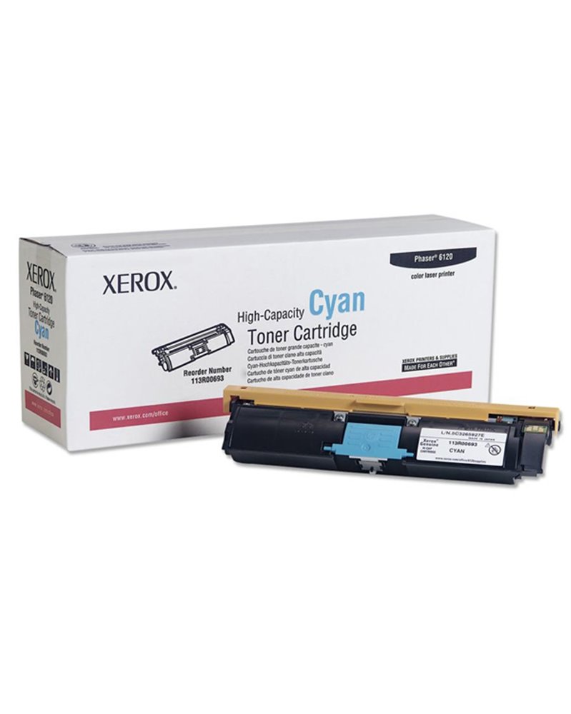 CARTUCCIA TONER CIANO ALTA CAPACITA' PHASER 6120 4500PG.