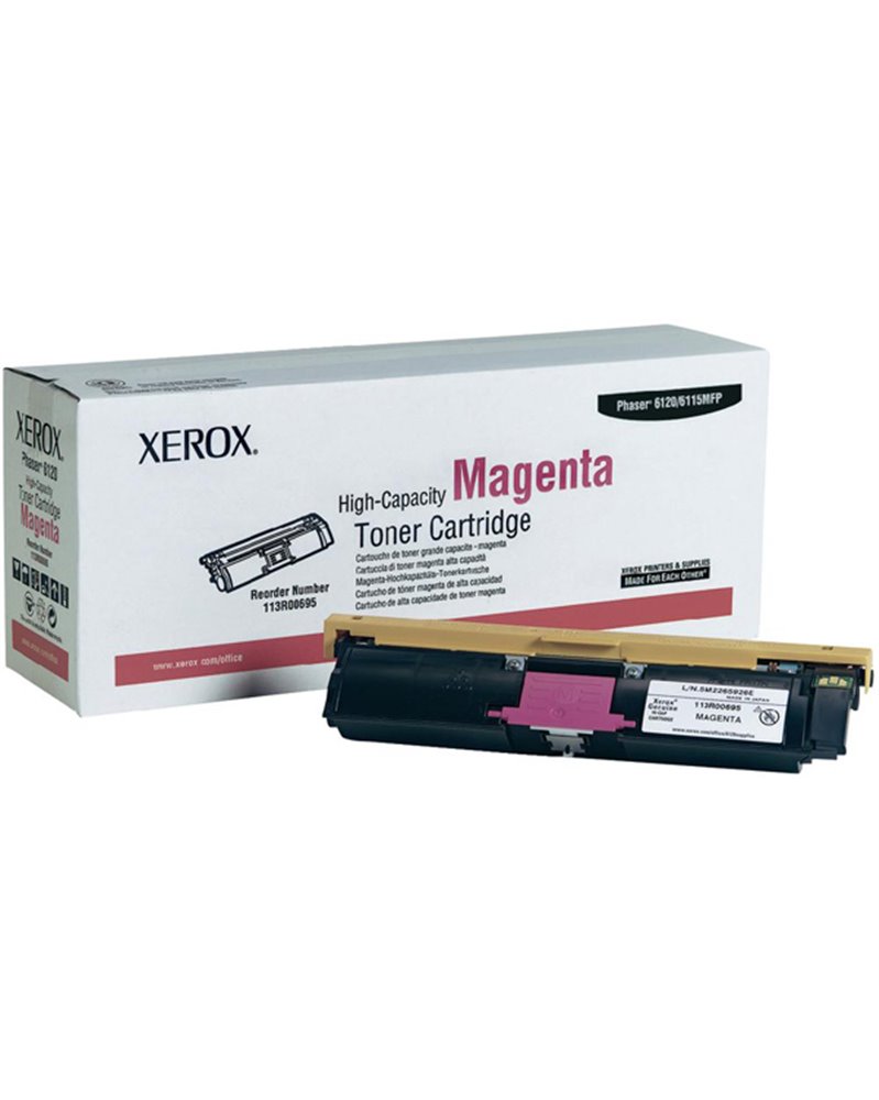 CARTUCCIA TONER MAGENTA ALTA CAPACITA' PHASER 6120 4500PG.