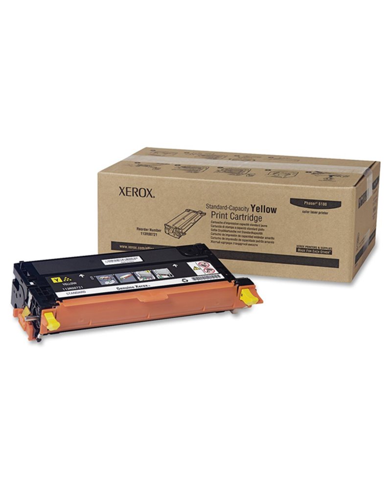 CARTUCCIA TONER GIALLO CAPACITA' STANDARD PHASER 6180