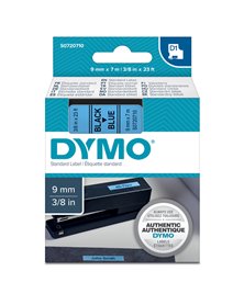 NASTRO DYMO TIPO D1 (9MMX7M) NERO/BLU 409160