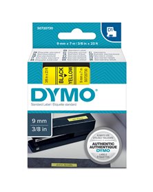 NASTRO DYMO TIPO D1 (9MMX7M) NERO/GIALLO 409180