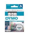 NASTRO DYMO TIPO D1 (24MMX7MT) NERO/TRASPARENTE 537100