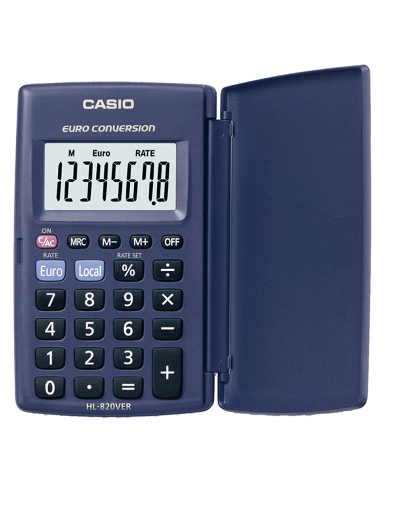 CALCOLATRICE HL-820VER 8 CIFRE TASCABILE CASIO