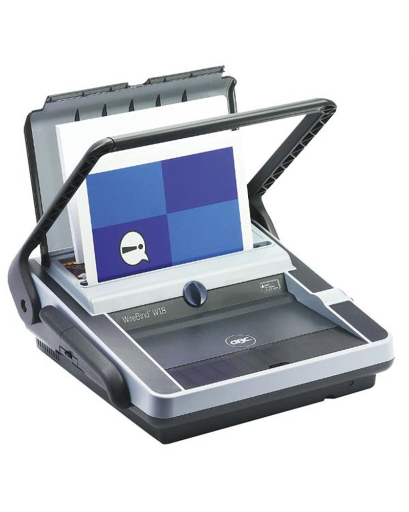 RILEGATRICE MANUALE W15 A DORSO METALLICO GBC