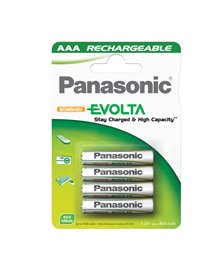 BLISTER 4 PILE MINISTILO RICARICABILI AAA 1,2V INFINIUM PANASONIC