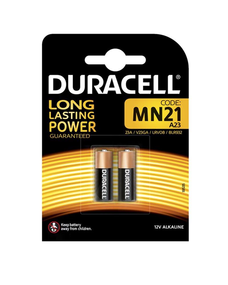 BLISTER 2 PILE DURACELL 12V (MN21)