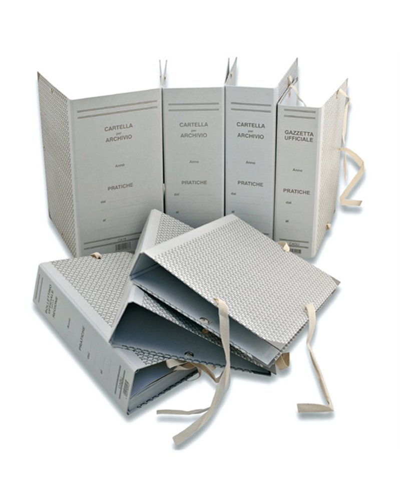 FALDONE con LEGACCI RIVETTATI 35X25cm dorso 12cm