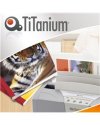 50 CARTELLINE TERMICHE 12mm BIANCO Grain Titanium