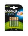 Blister 4 pile ricaricabili B4 - MiniStilo 800mAh Duracell Duralock precaricata
