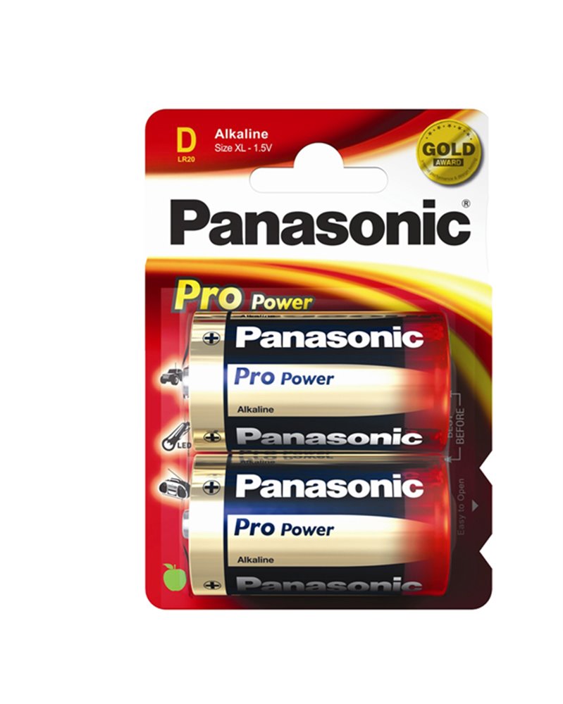 BLISTER 2 torce LR20 Pro Power D PANASONIC