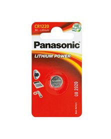 BLISTER Micropila litio CR1220 PANASONIC