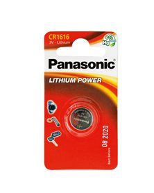 BLISTER Micropila litio CR1616 PANASONIC