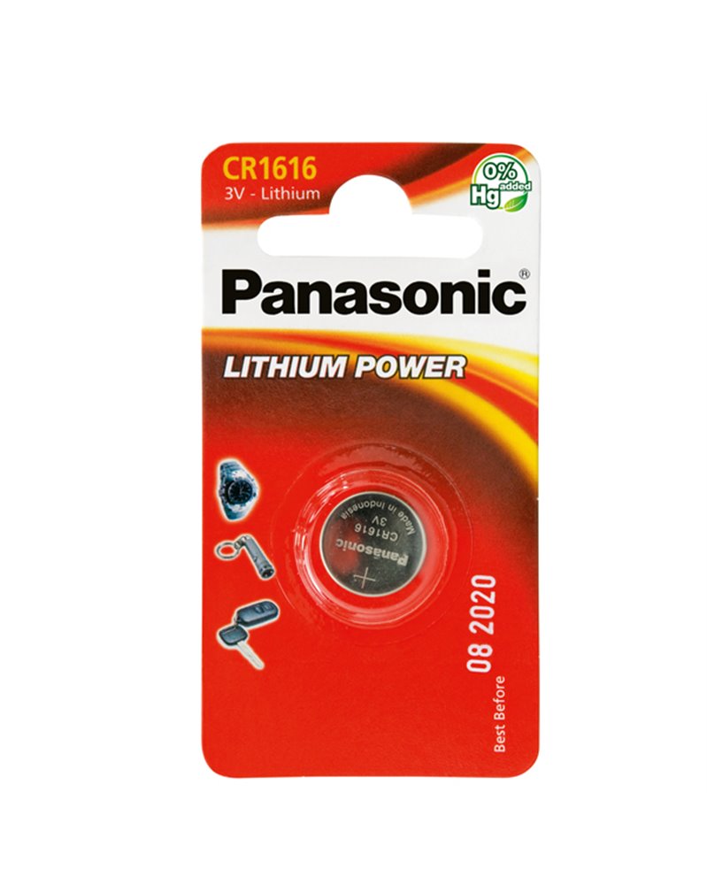 BLISTER Micropila litio CR1616 PANASONIC