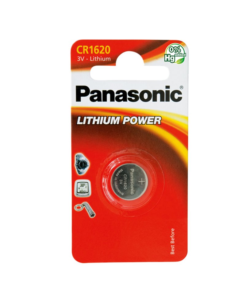 BLISTER Micropila litio CR1620 PANASONIC