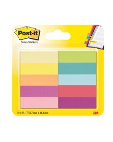 SEGNAPAGINA Post-itÂ® 670-10AB-EU 500FG in 10COLORI INDEX 12,7x44mm in CARTA