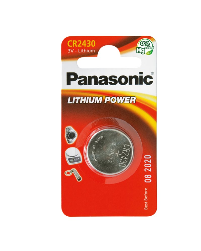 BLISTER Micropila litio CR2430 PANASONIC