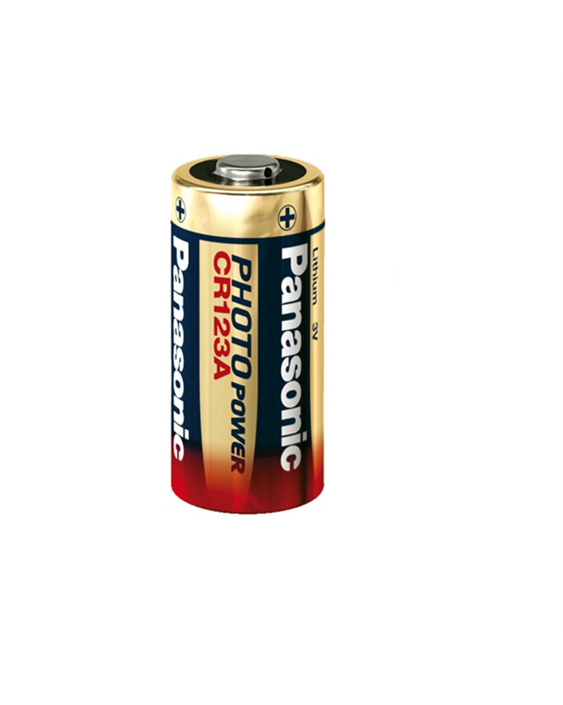 BLISTER Micropila Photo litio CR123 PANASONIC
