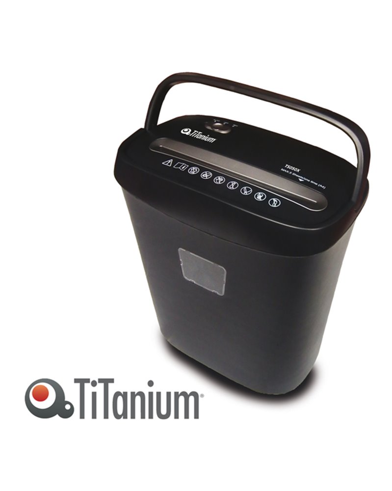 DISTRUGGIDOCUMENTI A FRAMMENTI TS050X TiTanium DISTRUGGIDOCUMENTI A FRAMMENTI TS050X TiTanium