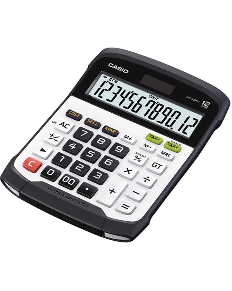 CALCOLATRICE DA TAVOLO WATER PROOF WD-320MT CASIO