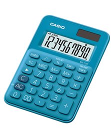 Calcolatrice da tavolo MS-7UC blu big display 10 cifre CASIO