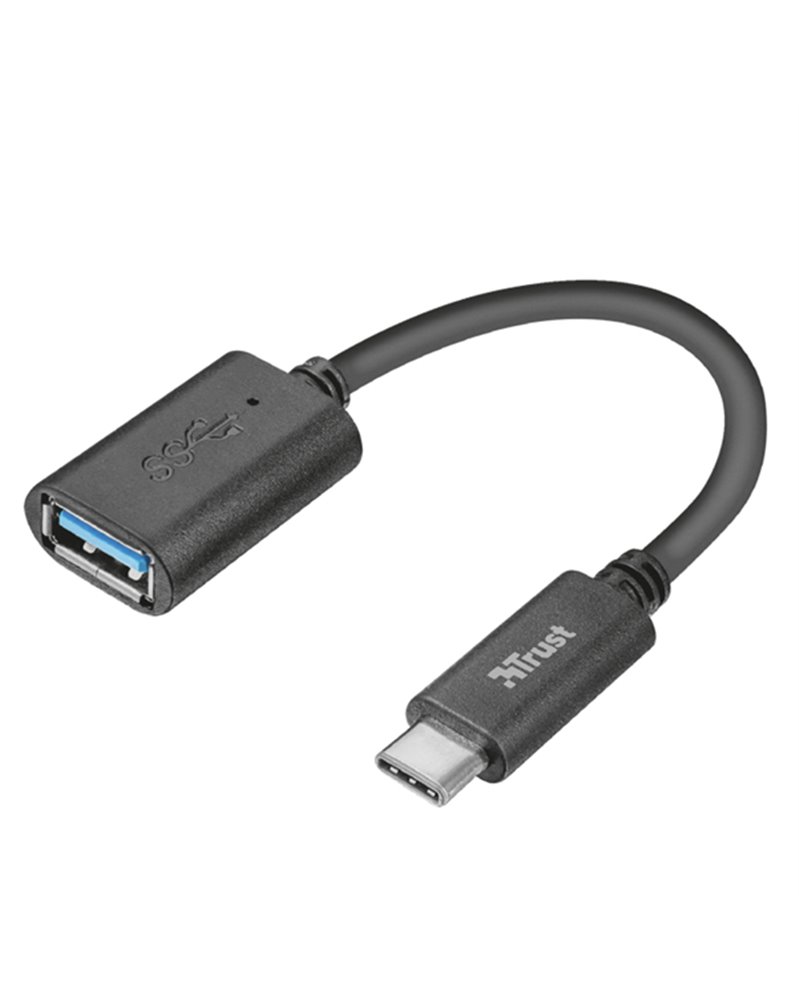 Convertitore da USB tipo C a USB 3.1 Gen 1 nero TRUST