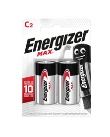 Blister 2 pile mezza torcia C - Energizer Max