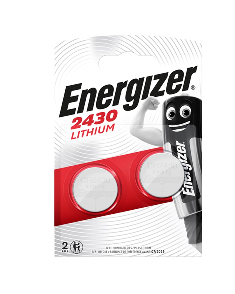 Blister 2 pile CR2430 Lithium - Energizer Specialistiche