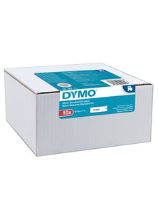 Value Pack 10 Nastri Dymo Tipo D1 (12mmX7mt) nero/bianco S0720530